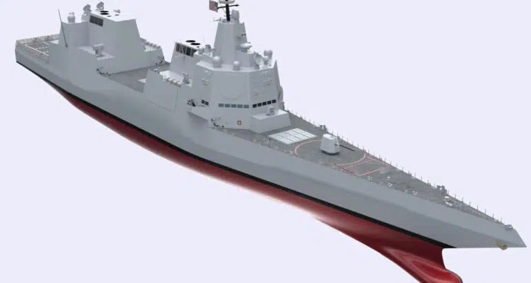 U.S. Navy’s New DDGX Destroyer Features Lasers, Hypersonic Missiles And ...